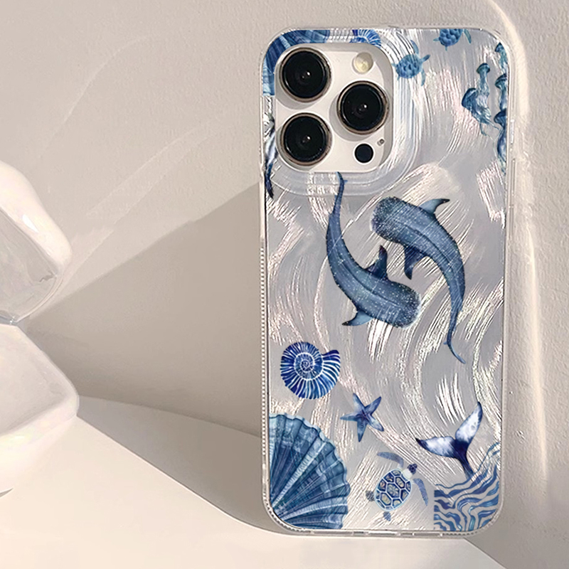 เคสโทรศัพท์ลายสัตว์ทะเล วาฬ เต - Samsung Galaxy A55 บทวิจารณ์และราคา